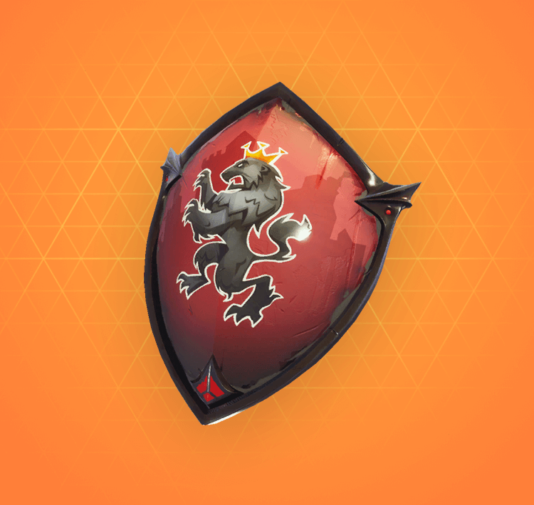 Legendary Red Shield Back Bling