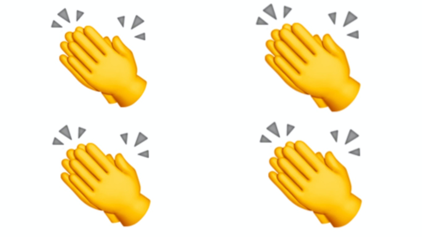 Uncommon Clapping Emoji