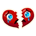 Uncommon Heartbroken Emoji