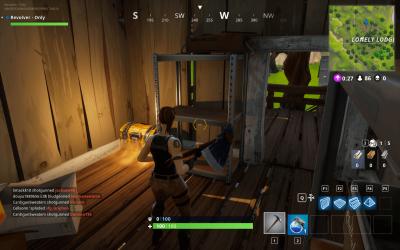 Lonely Lodge Fortnite Chest in I5