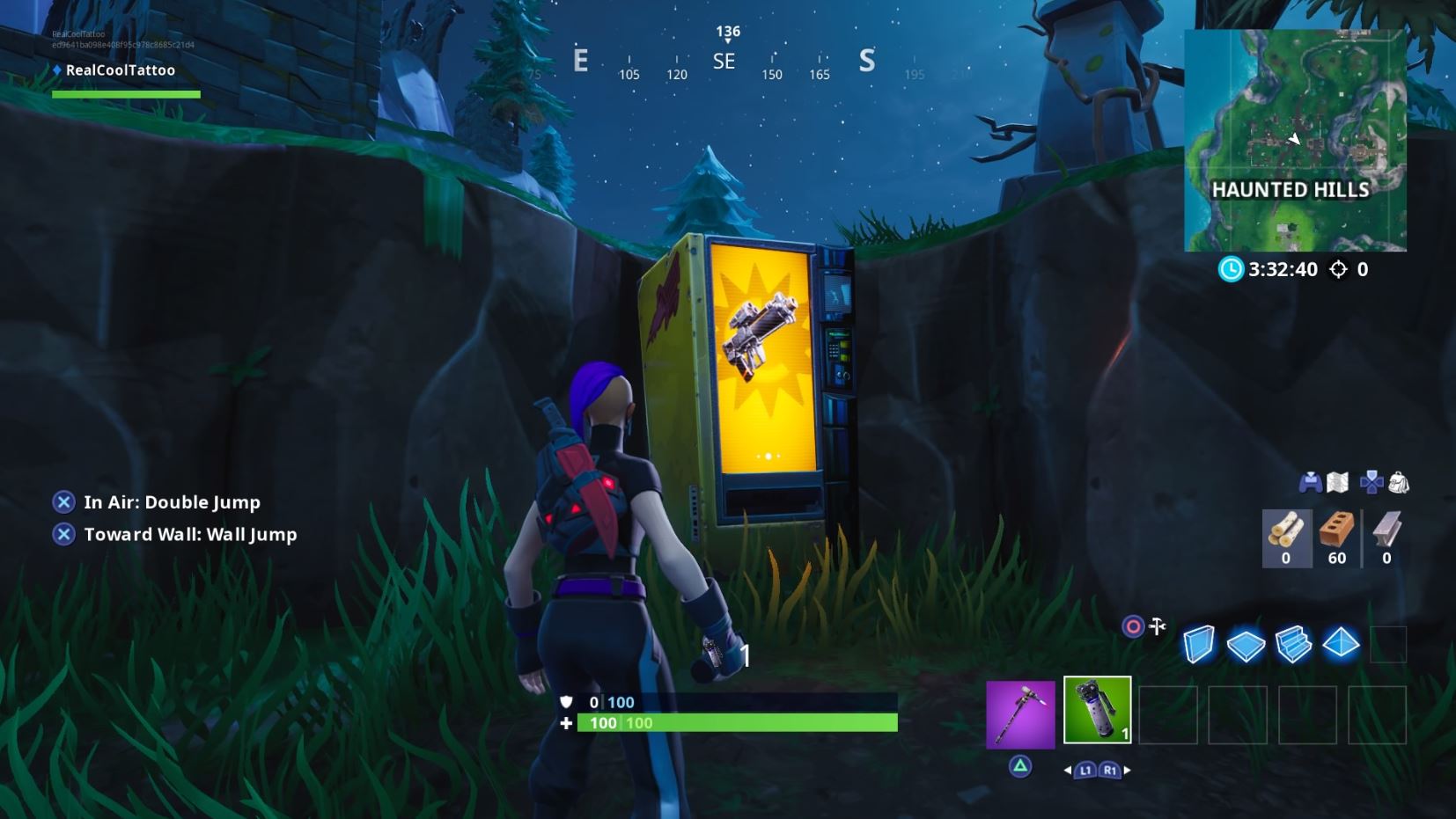 Haunted Hills Fortnite Vending Machine in B3