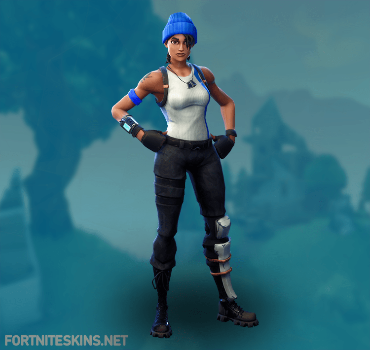 Rare Blue Team Leader Outfit