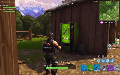 Wailing Woods Fortnite Vending Machine in I4