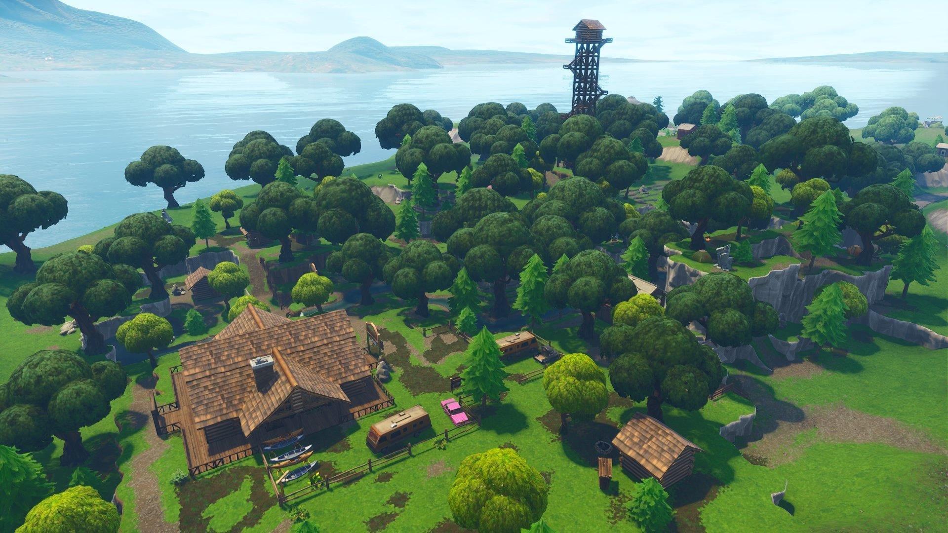 Fortnite Lonely Lodge Mansion Chest Spawn Locations